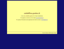 Tablet Screenshot of csidelfino.gostec.it